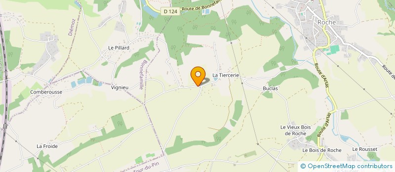 localisation de l'entreprise OCHEVAL  ROCHE