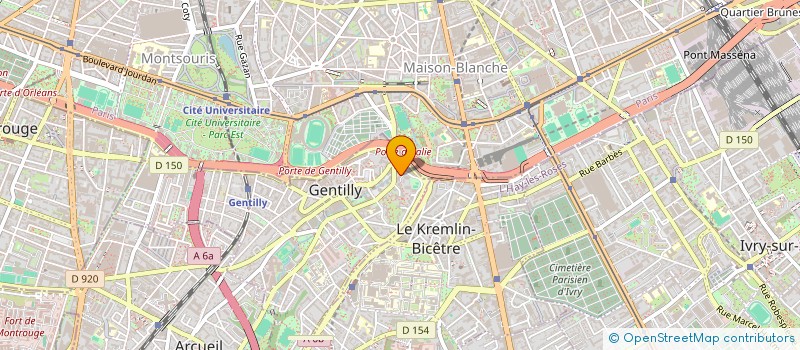 localisation de l'entreprise OCHI LOGISTIQUE à GENTILLY