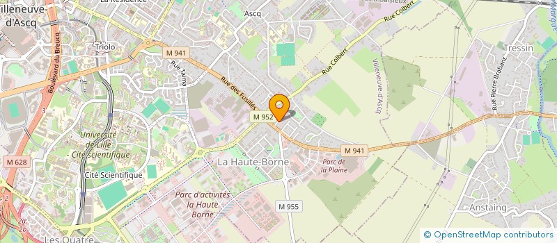 localisation de l'entreprise OCHIN à VILLENEUVE-D'ASCQ