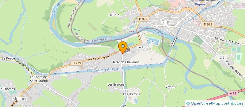 localisation de l'entreprise OCHO BRASERO  CHASSENARD