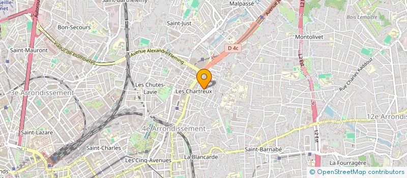 localisation de l'entreprise OCHO HOME à MARSEILLE