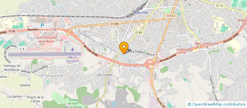 localisation de l'entreprise OCHO Y SALSA à ALBI