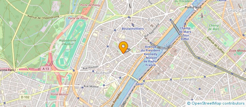 localisation de l'entreprise OCHRA 7  PARIS