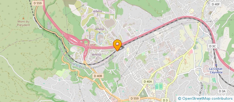 localisation de l'entreprise OCHREPLACE  CASSIS