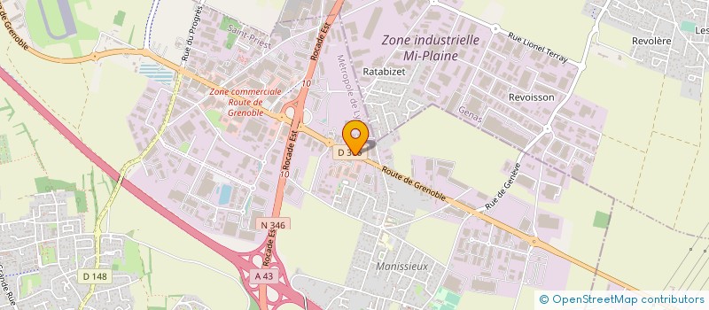 localisation de l'entreprise OCI 77  SAINT-PRIEST