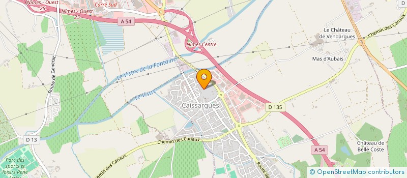localisation de l'entreprise OCIA  CAISSARGUES