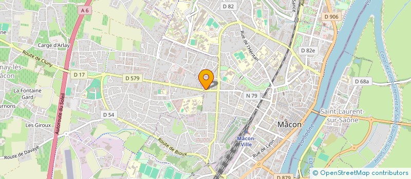 localisation de l'entreprise OCIALI IMMO  MACON