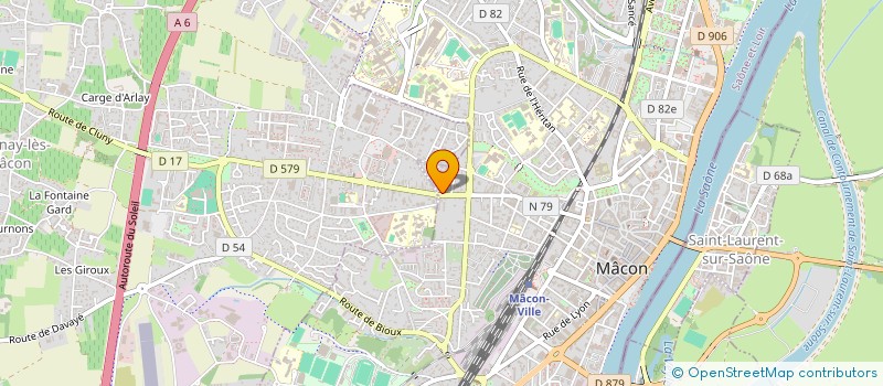 localisation de l'entreprise OCIALI INVEST  MACON