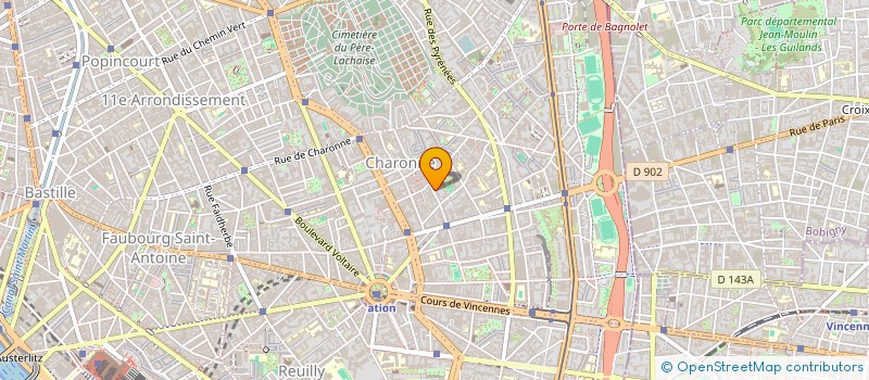 localisation de l'entreprise OCIENSA TECHNOLOGIES  PARIS