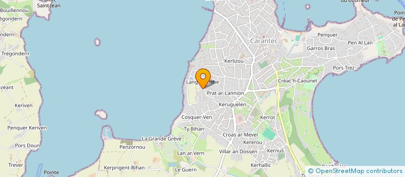 localisation de l'entreprise OCIM à CARANTEC