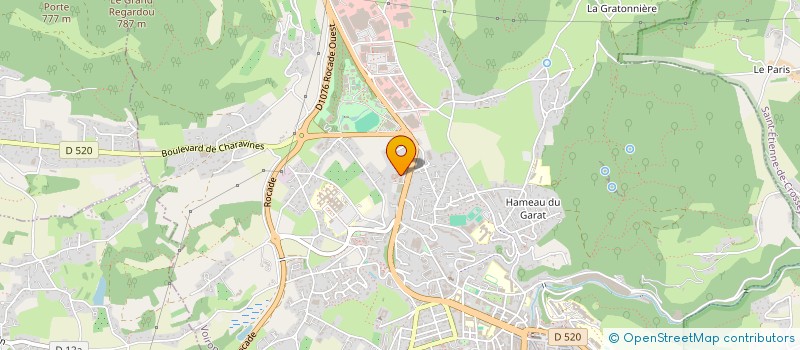 localisation de l'entreprise OCINCH  VOIRON