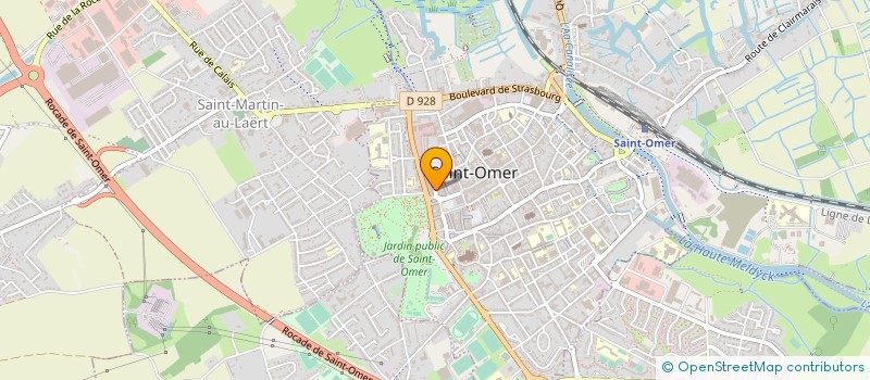localisation de l'entreprise OCINE à SAINT-OMER