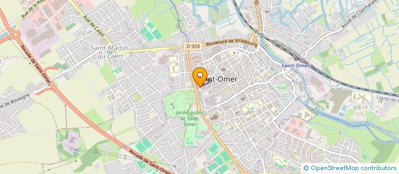 localisation de l'entreprise OCINE DUNKERQUE MARINE  SAINT-OMER