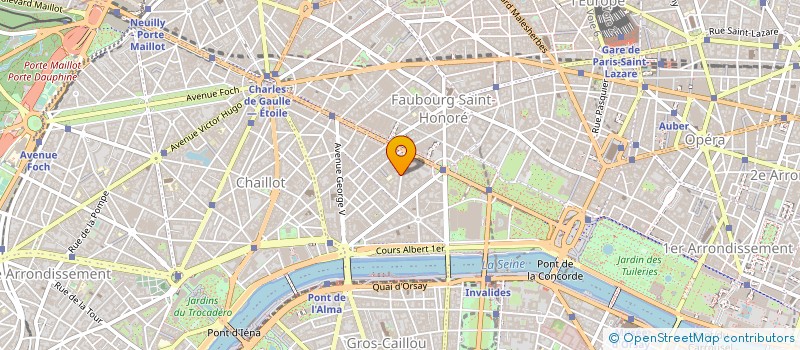 localisation de l'entreprise OCIRP VIE  PARIS