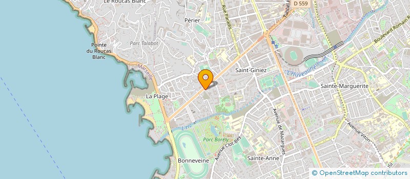 localisation de l'entreprise OCIRV à MARSEILLE