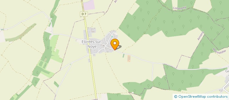 localisation de l'entreprise OCJ CERES  ESTREES-SUR-NOYE