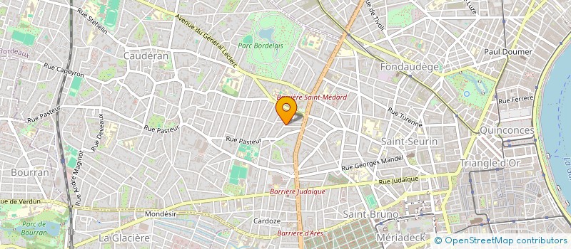 localisation de l'entreprise OCJMM DEVELOPPEMENT à BORDEAUX