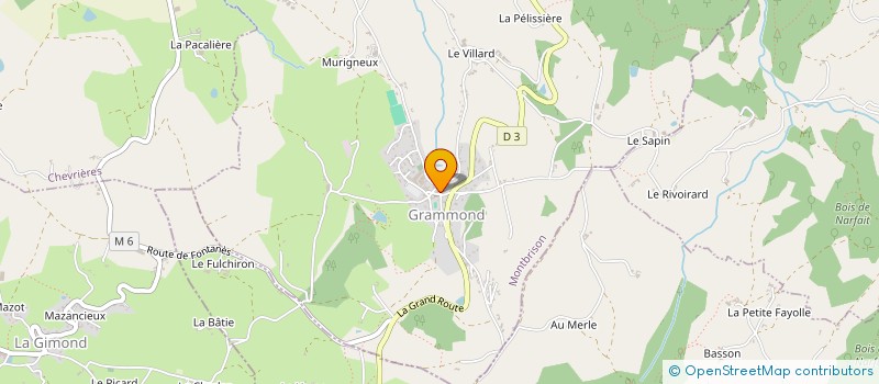 localisation de l'entreprise OCKHAM IMMO  MARCENOD