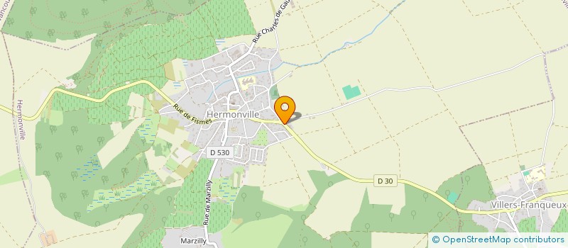 localisation de l'entreprise OCL SERVICES à HERMONVILLE