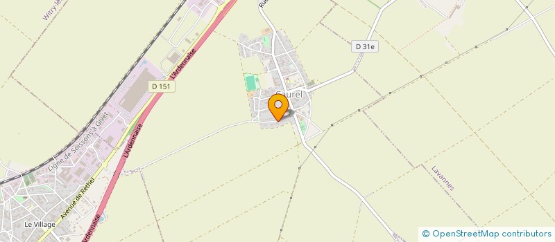 localisation de l'entreprise OCL TECHNIQUES  CAUREL