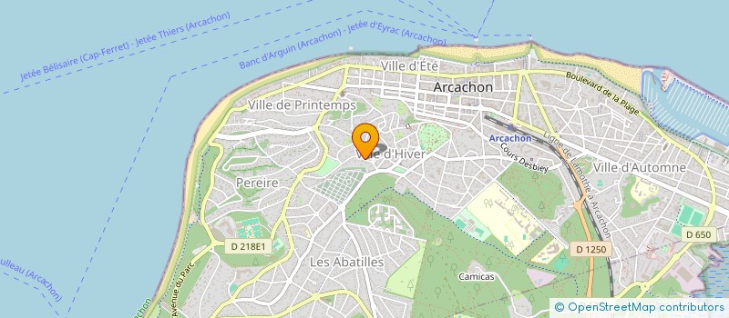 localisation de l'entreprise OCLA CONSULTING  ARCACHON