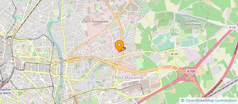 localisation de l'entreprise OCLAR à MONTPELLIER