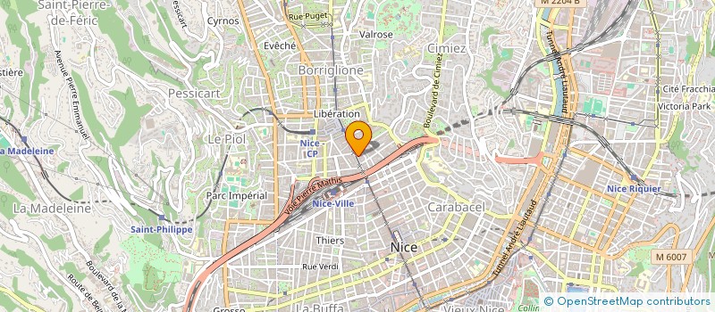 localisation de l'entreprise OCLAVI à NICE