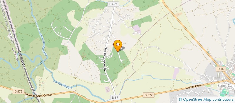 localisation de l'entreprise OCLEA  LAMBESC