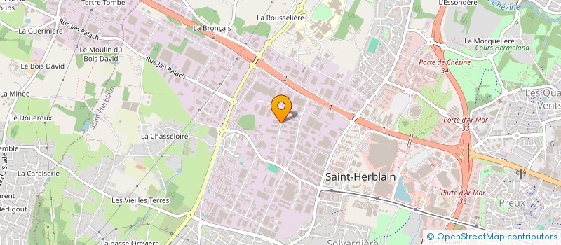 localisation de l'entreprise OCLID SERVICES à SAINT-HERBLAIN