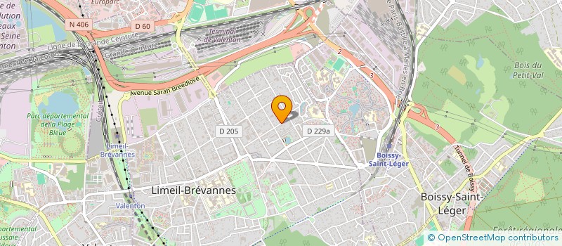 localisation de l'entreprise OCLIMAENERGY  LIMEIL-BREVANNES