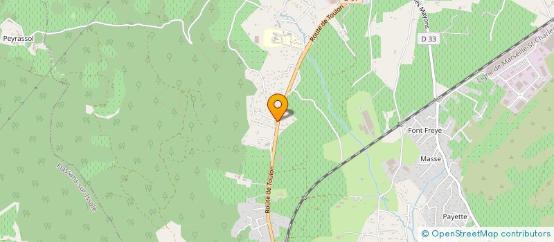 localisation de l'entreprise OCLM  LE LUC