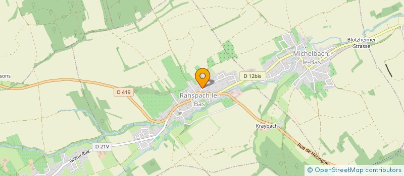 localisation de l'entreprise OCM ALPHA  RANSPACH-LE-BAS