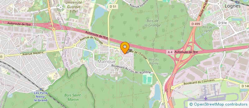 localisation de l'entreprise OCM FRANCE SA  EMERAINVILLE