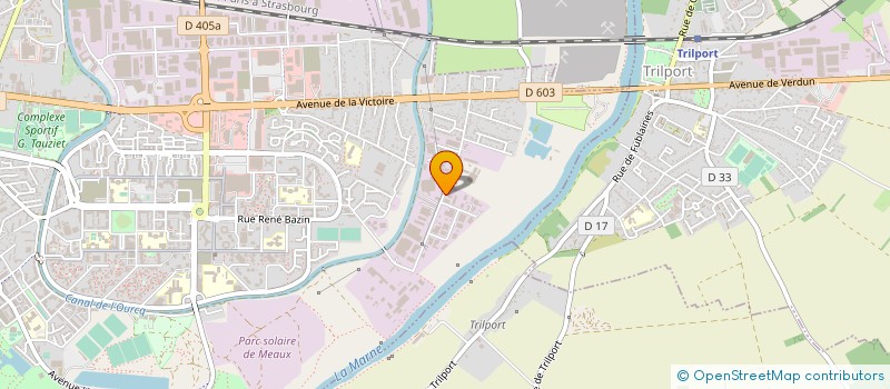 localisation de l'entreprise OCM SARL à MEAUX
