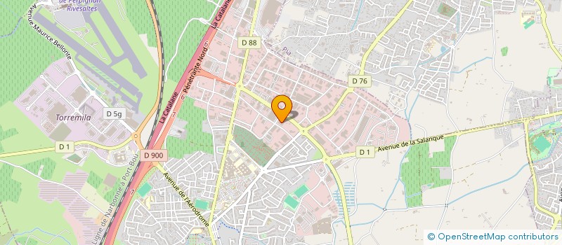localisation de l'entreprise OCM SERVICES à PERPIGNAN