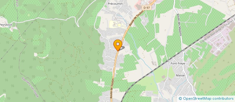 localisation de l'entreprise OCMD GESTION SCI  LE LUC