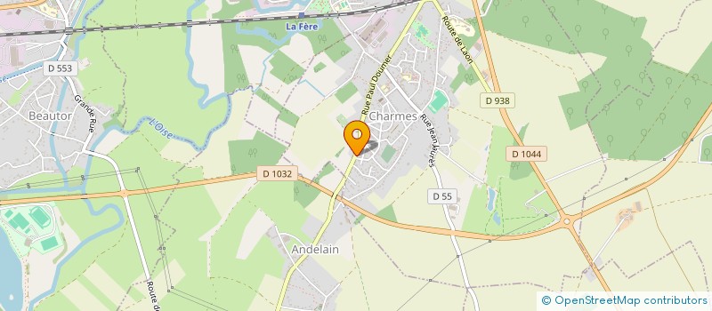 localisation de l'entreprise OCML  CHARMES