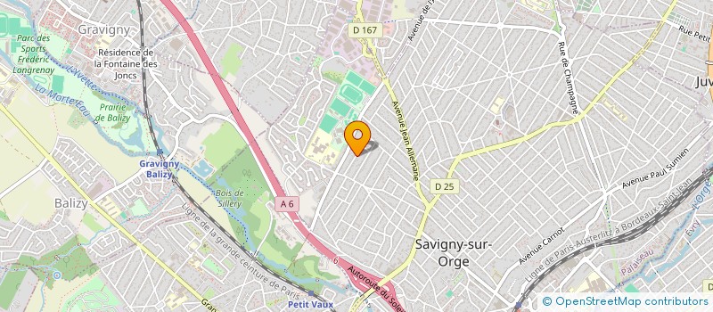 localisation de l'entreprise OCN CONSEILS à SAVIGNY-SUR-ORGE