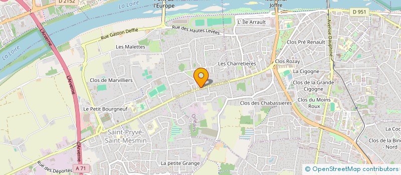 localisation de l'entreprise OCN & ENFTS à SAINT-PRYVE-SAINT-MESMIN