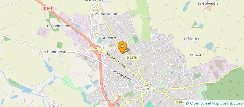 localisation de l'entreprise OCNFERMETURES à AIZENAY