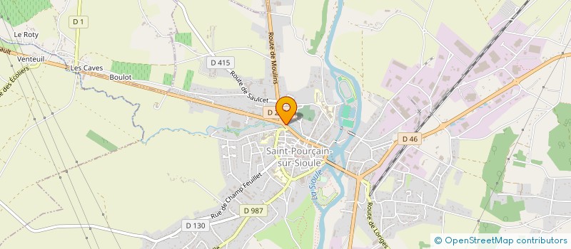 localisation de l'entreprise OCNIMMO  SAINT-POURCAIN-SUR-SIOULE