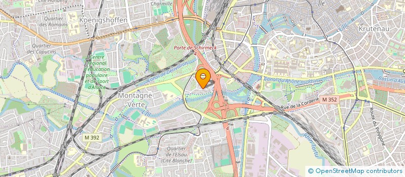 localisation de l'entreprise OCO TRANSPORT  STRASBOURG