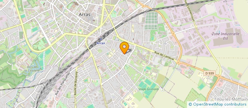 localisation de l'entreprise OCOS NORTH RIDERS  ARRAS