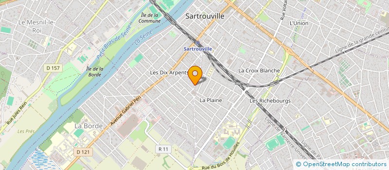 localisation de l'entreprise OCOVICA  SARTROUVILLE