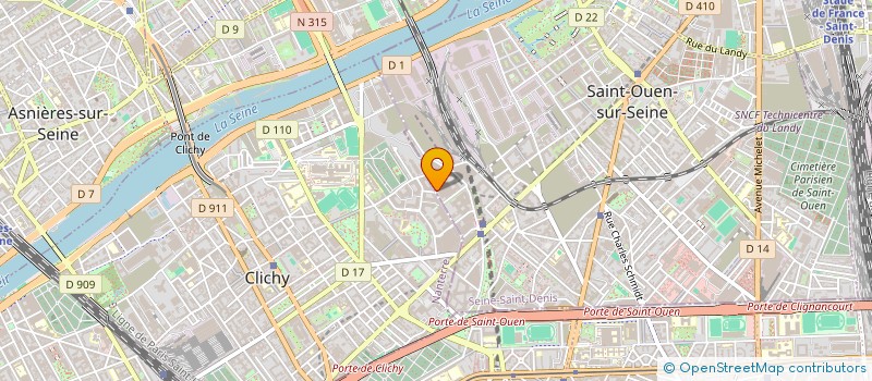 localisation de l'entreprise OCP  SAINT-OUEN-SUR-SEINE