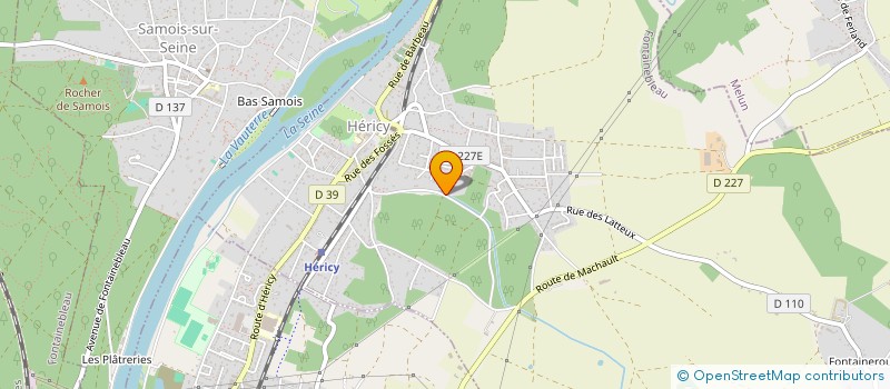 localisation de l'entreprise OCP à HERICY