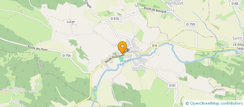 localisation de l'entreprise OCP AVENIR HOLDING  AULON