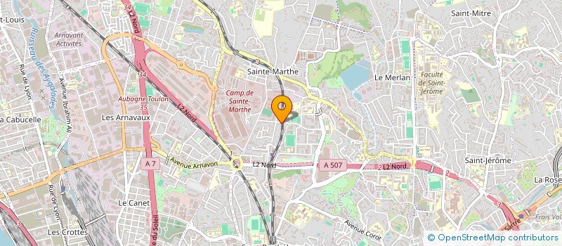 localisation de l'entreprise OCP CLIM à MARSEILLE