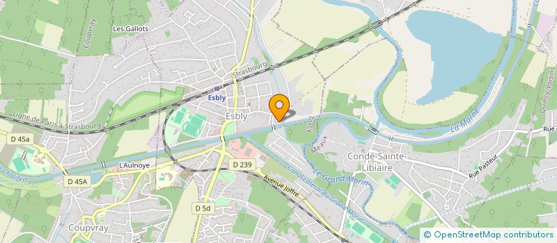 localisation de l'entreprise OCP HOLDING CONCEPT à ESBLY