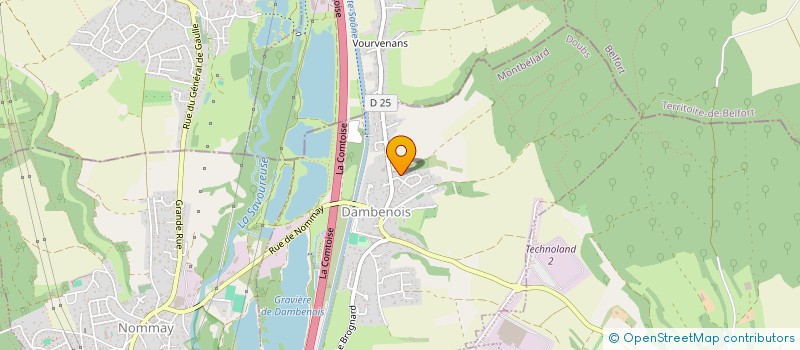 localisation de l'entreprise OCPD  DAMBENOIS